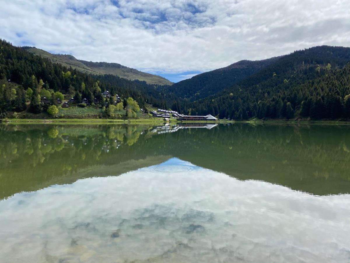 Gite Chaleureux Au Lac De Payolle Campan Exterior foto
